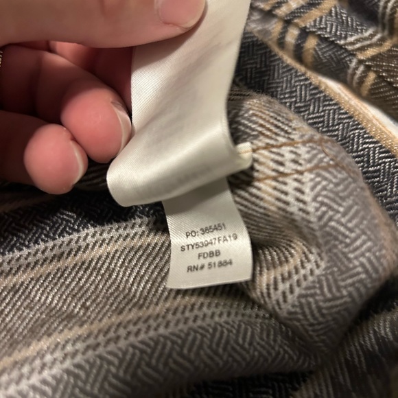 Patagonia Fjord Flannel Shirt Size Small - Picture 5 of 6